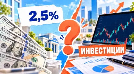 Стоит ли уходить из инвестиций ради долларового депозита под 2,5%
