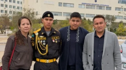 Каспийдегі қайғылы оқиғадан аман қалған матрос мерзімді әскери қызметін аяқтады
