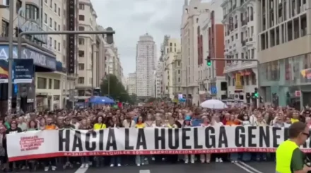 Испанию охватили массовые протесты из-за цен на жилье
