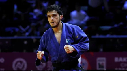 Казахстанский дзюдоист завоевал серебро чемпионата мира