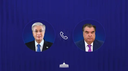 Тоқаев Эмомали Рахмонмен телефон арқылы сөйлесті