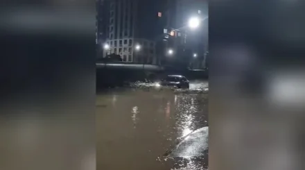 Алматыда нөсер жауып, жел күшейеді
