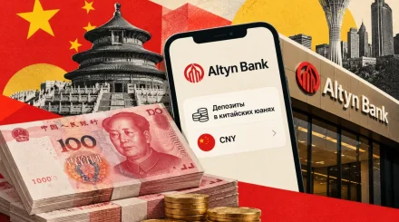Altyn Bank начал принимать юани на срочные и сберегательные депозиты