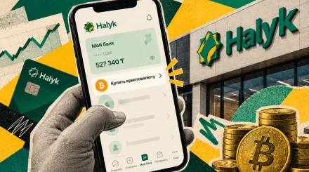 В приложении Halyk обнаружили баг с надписью о покупке криптовалюты