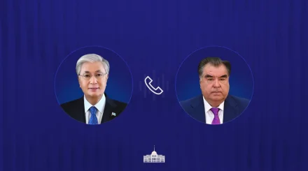Қасым-Жомарт Тоқаев Эмомали Рахмонмен телефон арқылы сөйлесті