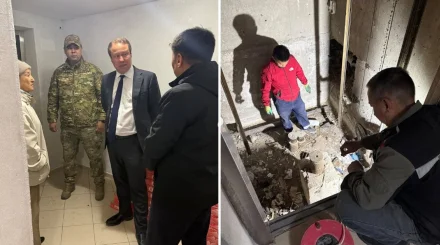  Атыраудағы тұрғын үйде лифт құлап, 4 адам зардап шекті 