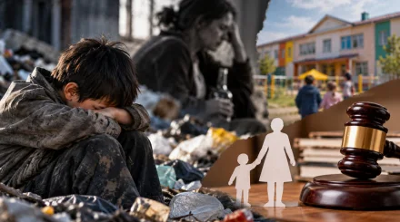 БҚО-да 10 жасар баласын қоқыстан тамақ іздеуге мәжбүр еткен әйел ата-ана құқығынан айырылды