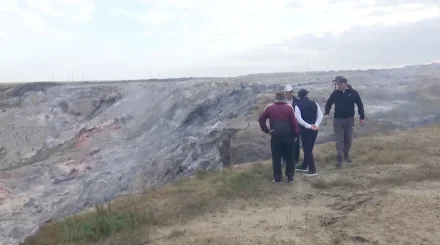 Баянауылда ауыл тұрғындары түтінге тұншығып отыр