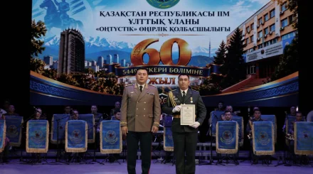 60 лет на службе: военные и ветераны встретились на юбилее воинской части в Алматы