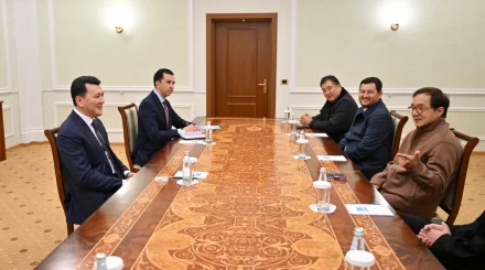 Ерлан Карин встретился со съемочной командой международного кинопроекта