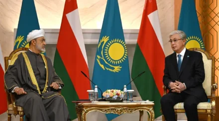 Қасым-Жомарт Тоқаев пен Оман Сұлтаны шағын құрамда келіссөз жүргізді