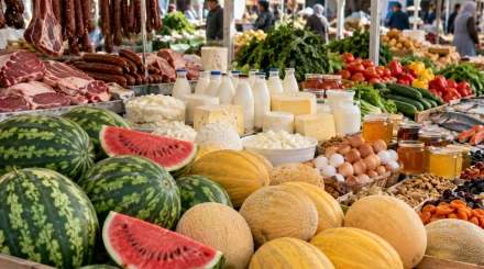 Более 600 тонн продуктов привезут на ярмарку в Астану
