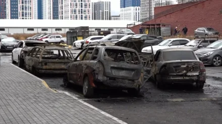 Автотұрақтағы өрт: ауруханаға түскен науқастың жағдайы ауыр