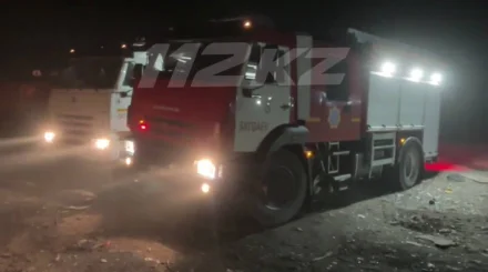 Мусорный полигон загорелся в области Улытау