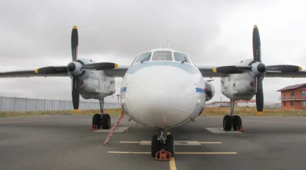 Гвардейцы проводили на «пенсию» последний Ан-26 в Казахстане