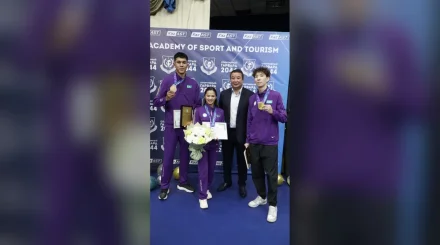 Азия ойындарының қаһармандары: ҚазСТА чемпион студенттерін құрметтеді
