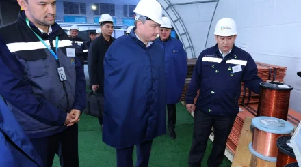 Олжас Бектенов ознакомился с развитием системообразующих предприятий города Балхаша