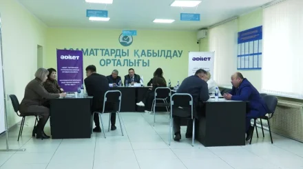 СҚО жұртшылығы «Әділет» партиясының мобильді қоғамдық қабылдауында мәселе көтерді