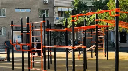 В Турксибском районе Алматы обновили дворы в микрорайоне «Жұлдыз»