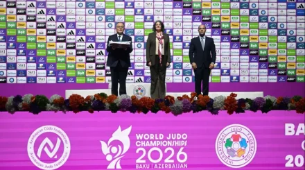 Казахстан официально принял флаг чемпионата мира по дзюдо 2027 года