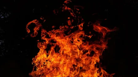 Ұлытау облысында 50 шаршы метр аумақта битум өртенді