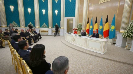 Қасым-Жомарт Тоқаев пен Бельгия Королі бірлескен мәлімдеме жасады
