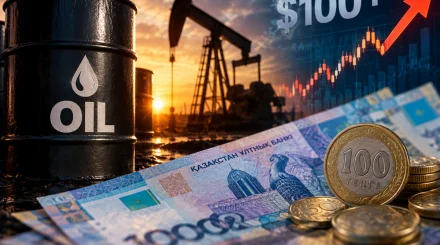 Нефть взлетела выше $100, а тенге слабеет: что происходит с долларом в Казахстане?
