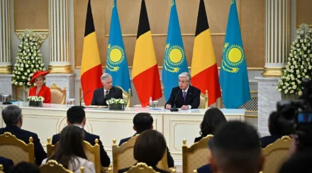  Қасым-Жомарт Тоқаев пен Король Филипп БАҚ өкілдеріне арналған брифинг өткізді 