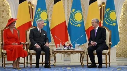 Тоқаев Бельгияның королімен және патшайымымен шағын құрамда келіссөз жүргізді: олар қандай мәселелерді талқылады