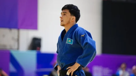 Серебро Шерзода Давлатова стало единственной медалью Казахстана на чемпионате мира по дзюдо в Баку