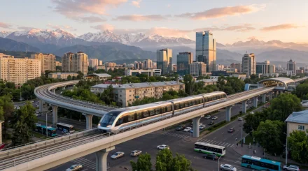 SkyTrain в Алматы начнут строить в 2027 году