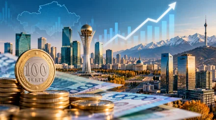 Рост ВВП Казахстана в реальном выражении составил 4,1%