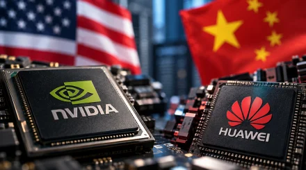 Nvidia теряет Китай: доля на рынке чипов для ИИ упала до 34%