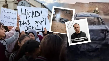 Хиджабқа тыйым салу өрт қоюға себеп болды ма? Баку мектептерінде не болып жатыр?