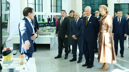 Бельгия королі мен патшайымын Қазақстанның қандай ғылыми жаңалықтары қызықтырды?