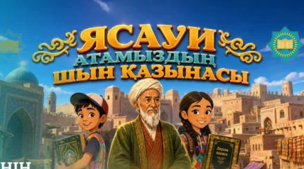 Мультфильм о наследии Ясави представили школьникам Астаны