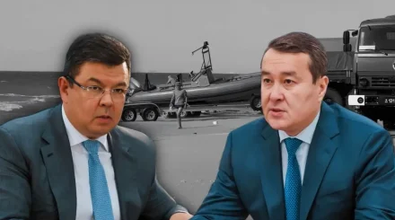 Бозымбаев пен Смайылов Каспийде сарбаздар қаза тапқаннан кейінгі тексерулер туралы айтты