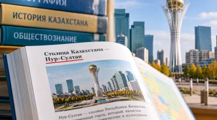 Название Астаны в школьных учебниках