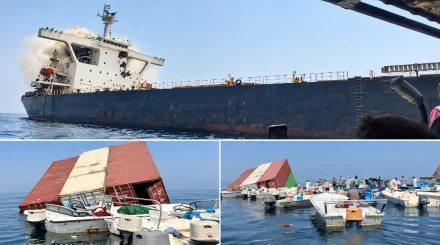 Два судна затонули у Ормузского пролива на фоне серии атак