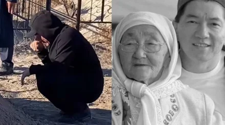 «Жалғыз қалып ұзақ жылады»: Сәкен Майғазиевтің қабір басынан видеосы тарады (ВИДЕО)