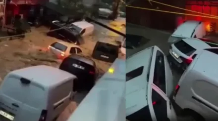 Сильнейшие ливни в Стамбуле