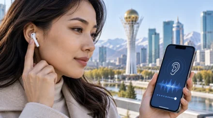 Казахстанцы теперь могут проверять слух через AirPods