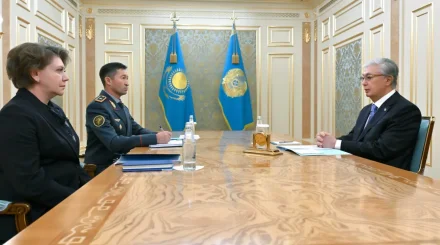 Токаев принял Айткурмана Омарбекова и Татьяну Савельеву