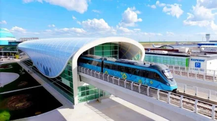 Қосшыға баратын LRT желісінде тіректерді орнату жұмыстары 97 пайызға орындалды