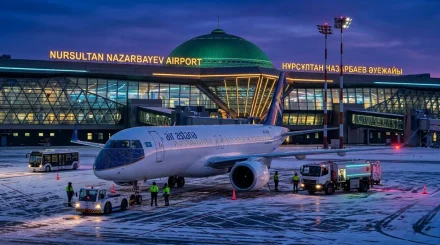 Казахстанцы смогут проходить контроль в аэропорту Астаны без документов
