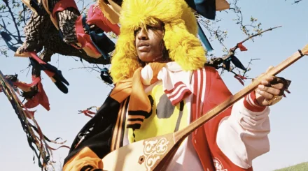 A$AP Rocky с домброй