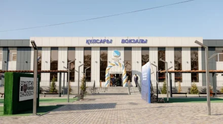 Құлсары қаласында жаңа теміржол вокзалы ашылды