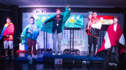 Казахстанские спортсмены на мировых чемпионатах