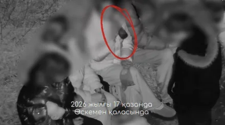 ШҚО-да алкоголь ішкен жасөспірімдер бейнебақылау камераларына түсіп қалған