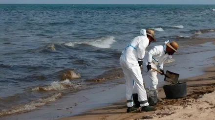 В ОАЭ закрывают пляжи из-за разлива нефти